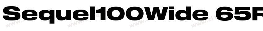 Sequel100Wide 65Roun字体转换 Sequel100Wide 65Roun字体转换
